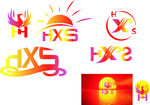 红太阳 HXS标志