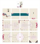 清新蜀绣画册