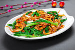 鲜蘑油麦菜