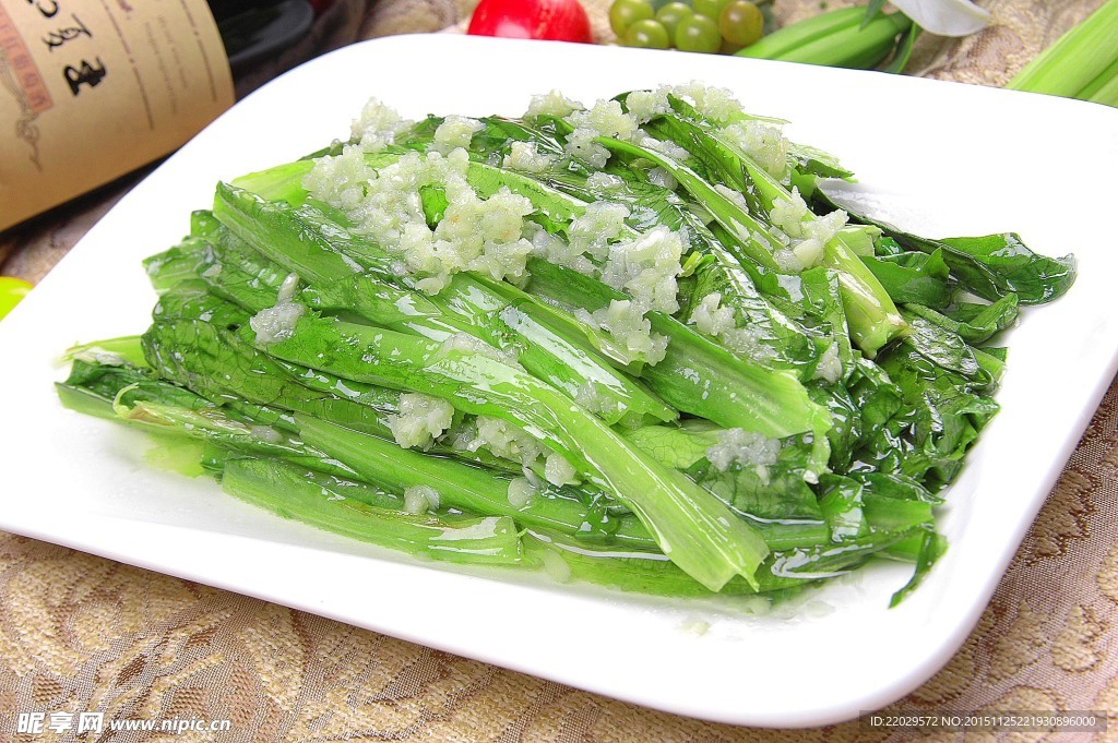 蒜茸油麦