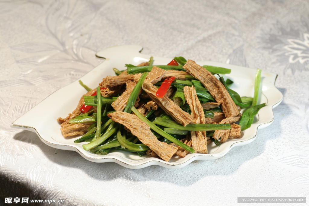 支竹油麦菜