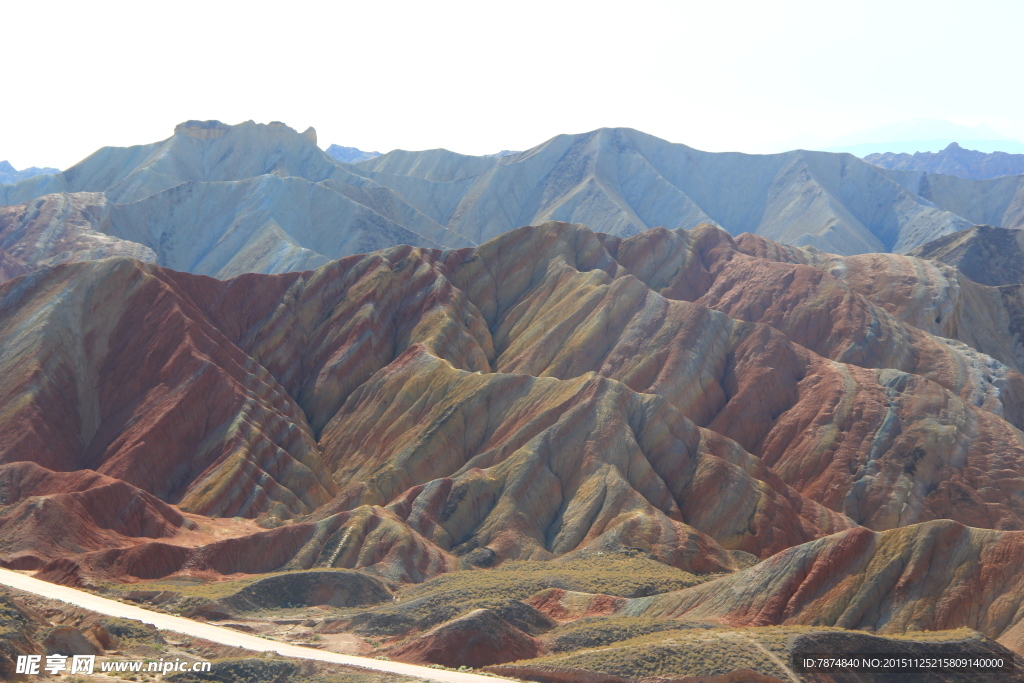 张掖旅游 丹霞