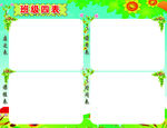 班级四表