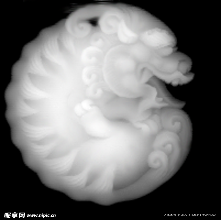 精雕图 浮雕图 灰度图 古典