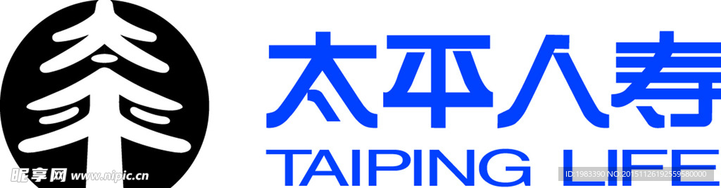 太平人寿LOGO矢量标识