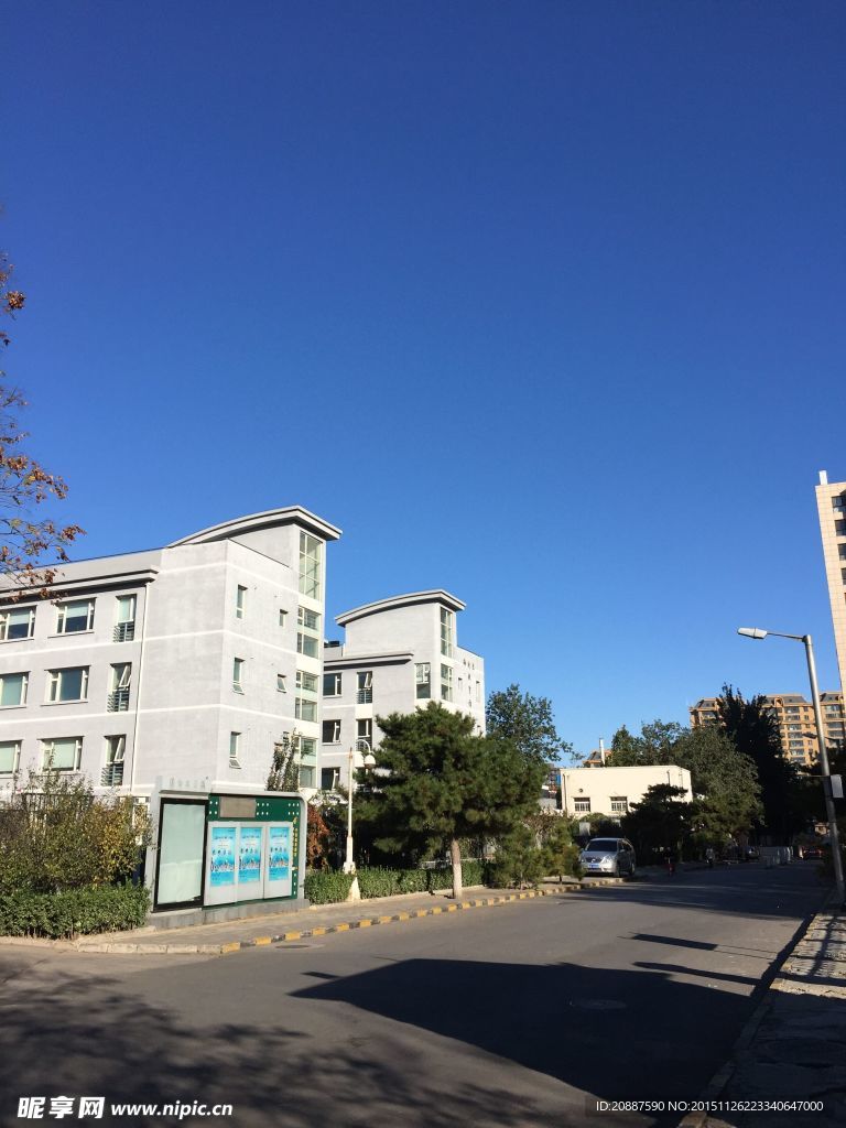 北京 蓝天白云
