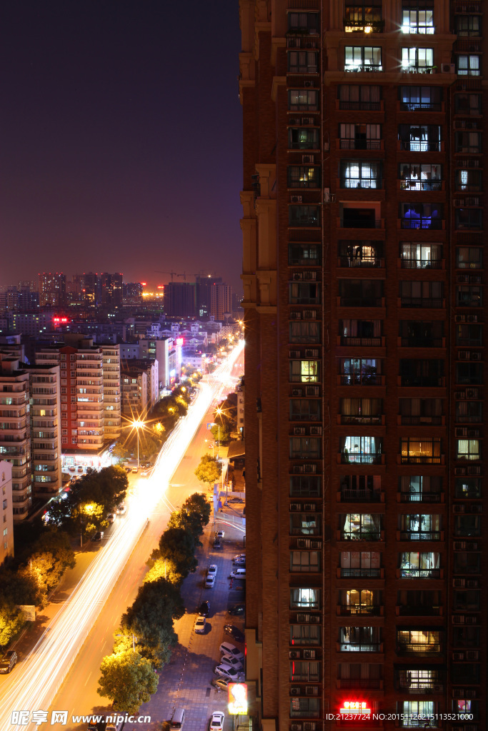 城市夜景  灯光夜景