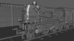 精致和谐号火车maya3d模型