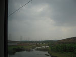 窗外 土坡