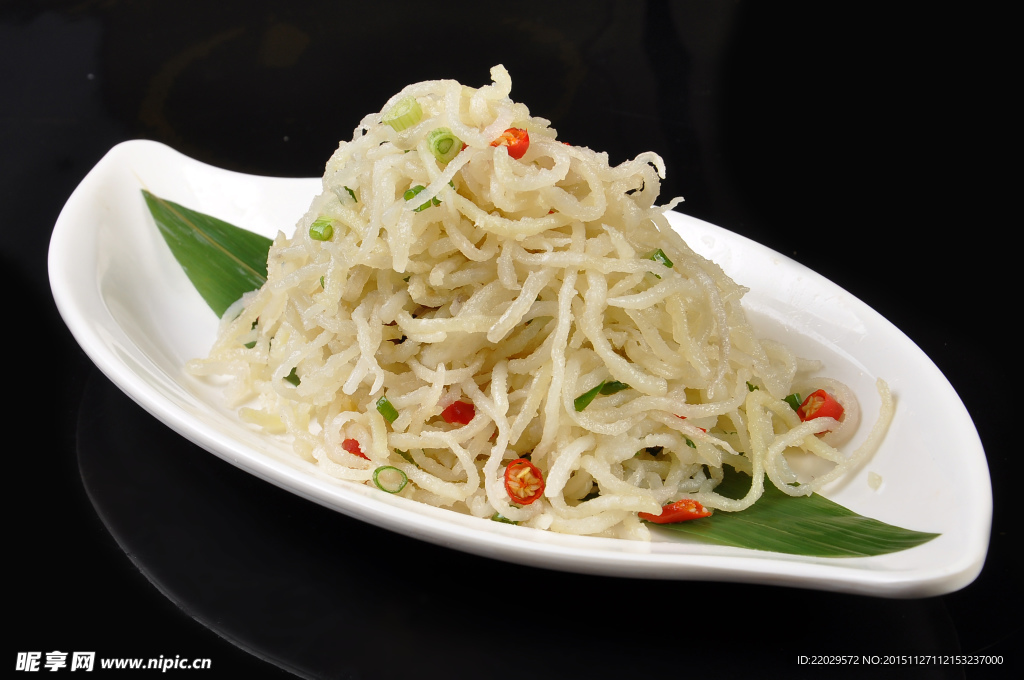 蒜香土豆筋份