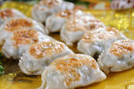 香煎韭菜饺