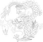 矢量图龙