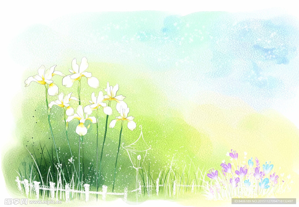 水彩画