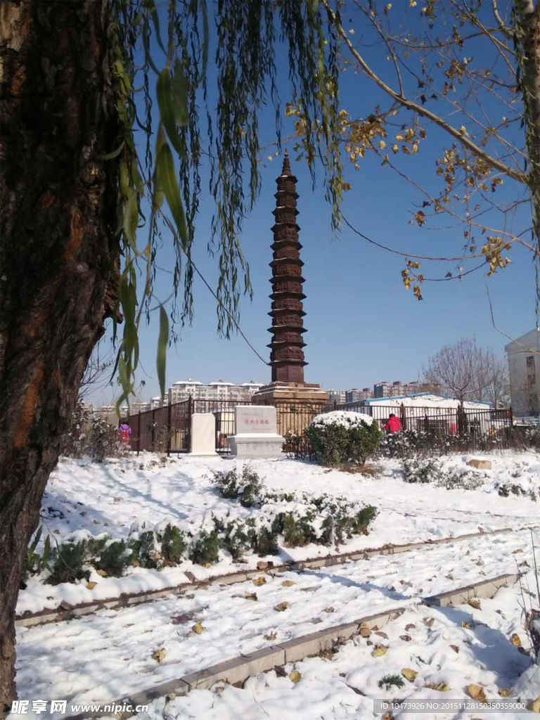 冬雪风景图片