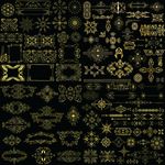 金色花纹图集