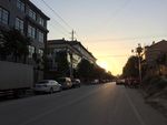 夕阳下的街道