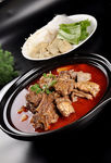 铁锅羊肉