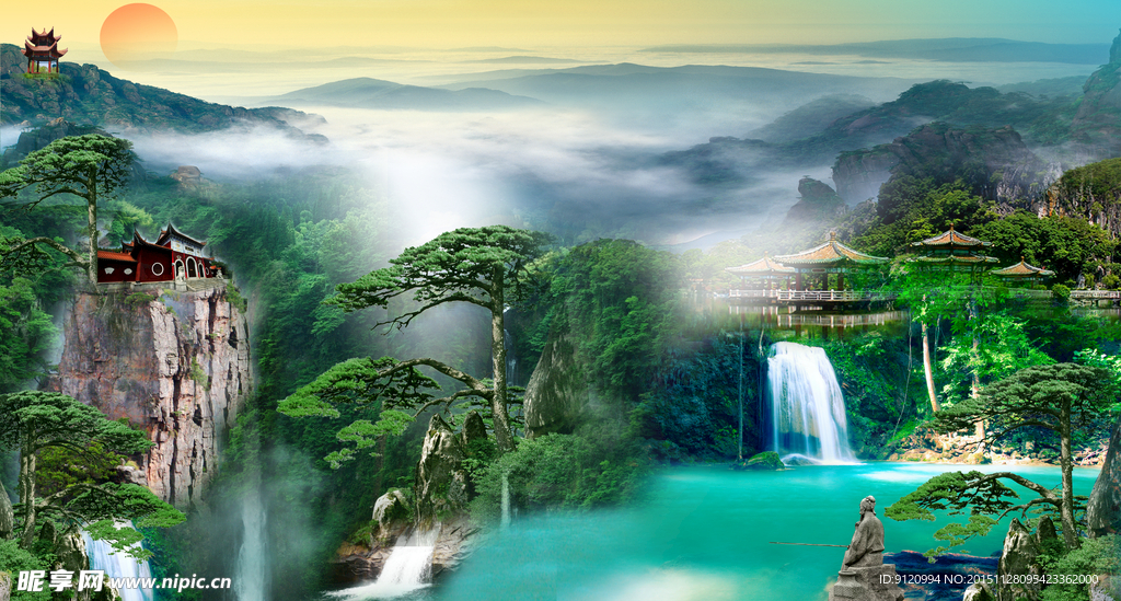 山水画