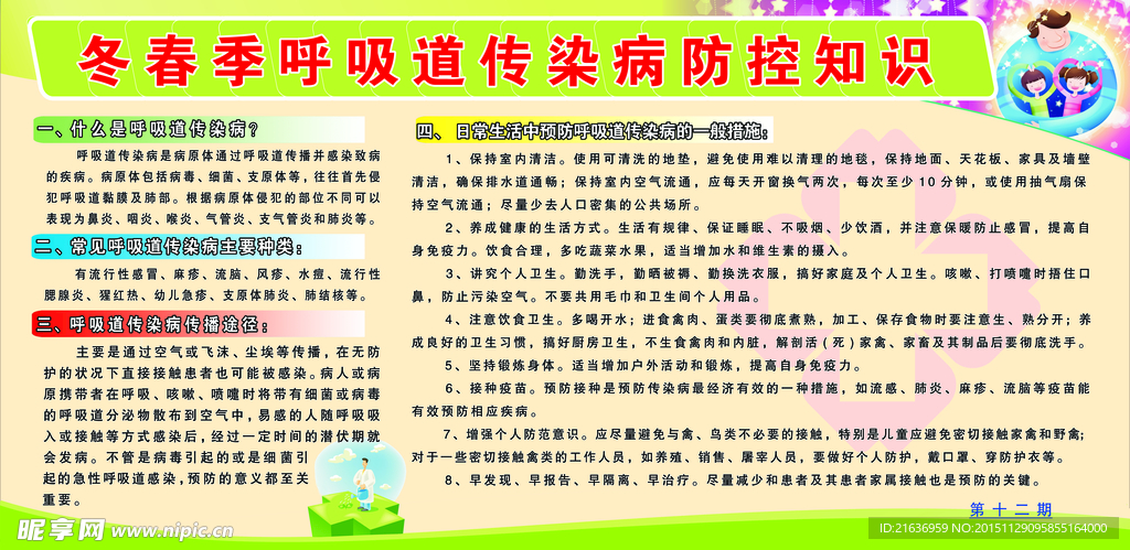 呼吸疾病宣传