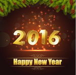 2016新年背景