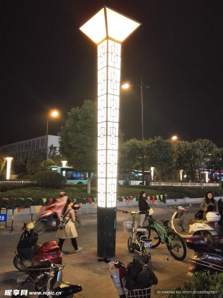 景观灯夜景效果展示