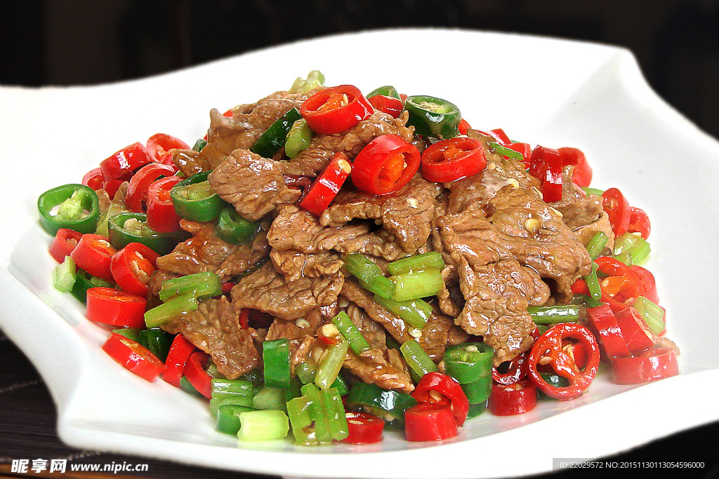 小炒黄牛肉