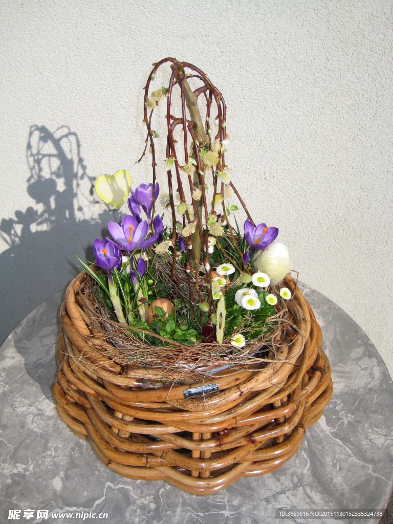 花篮 装饰