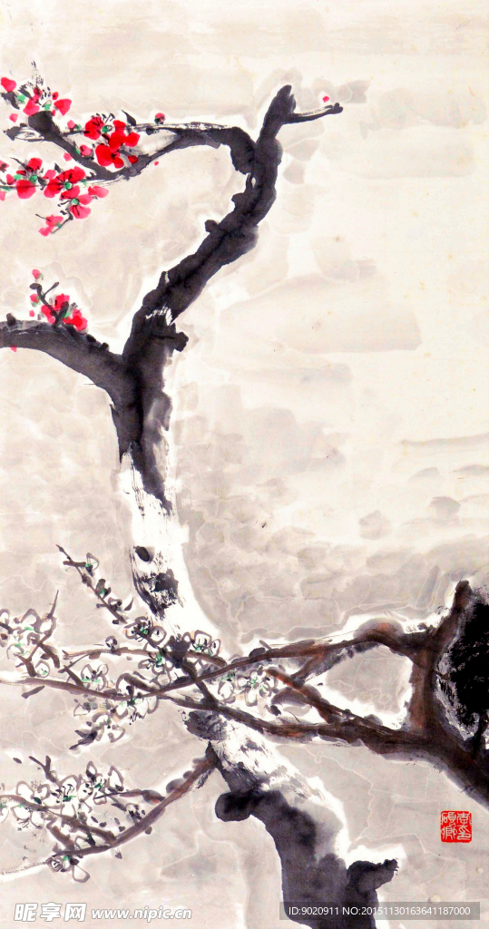 李硕卿 梅花