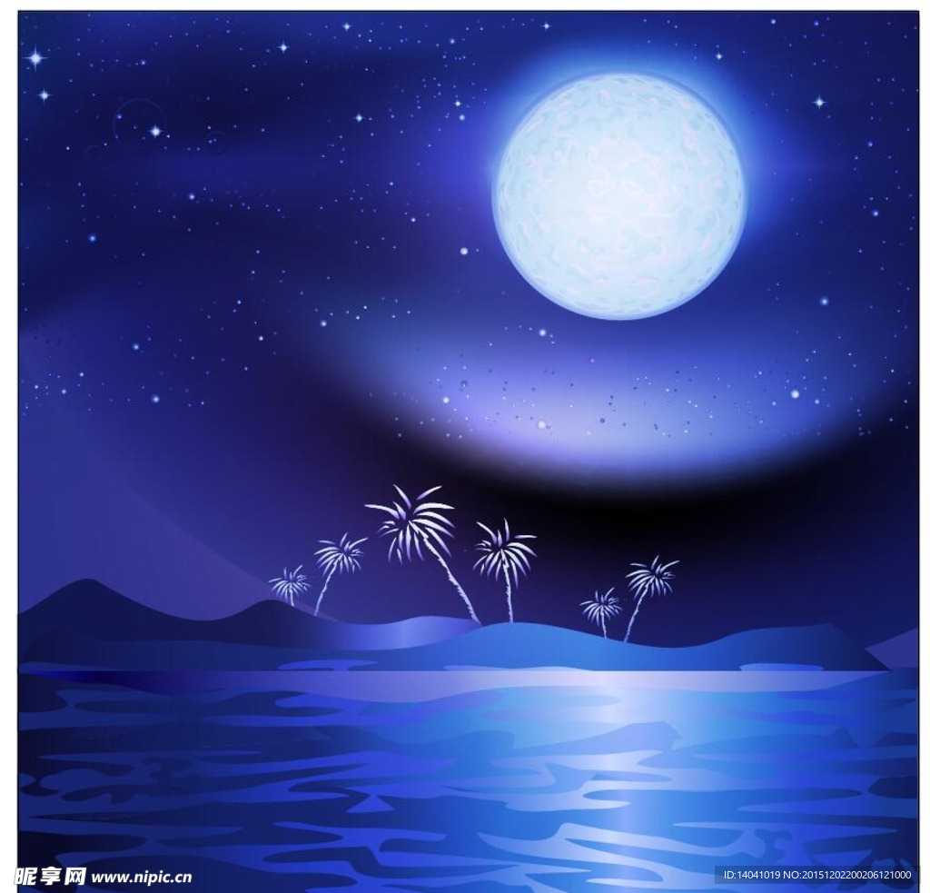 海洋矢量背景