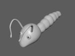 精致毛毛虫maya3d模型