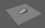 精致鼠标maya3d模型