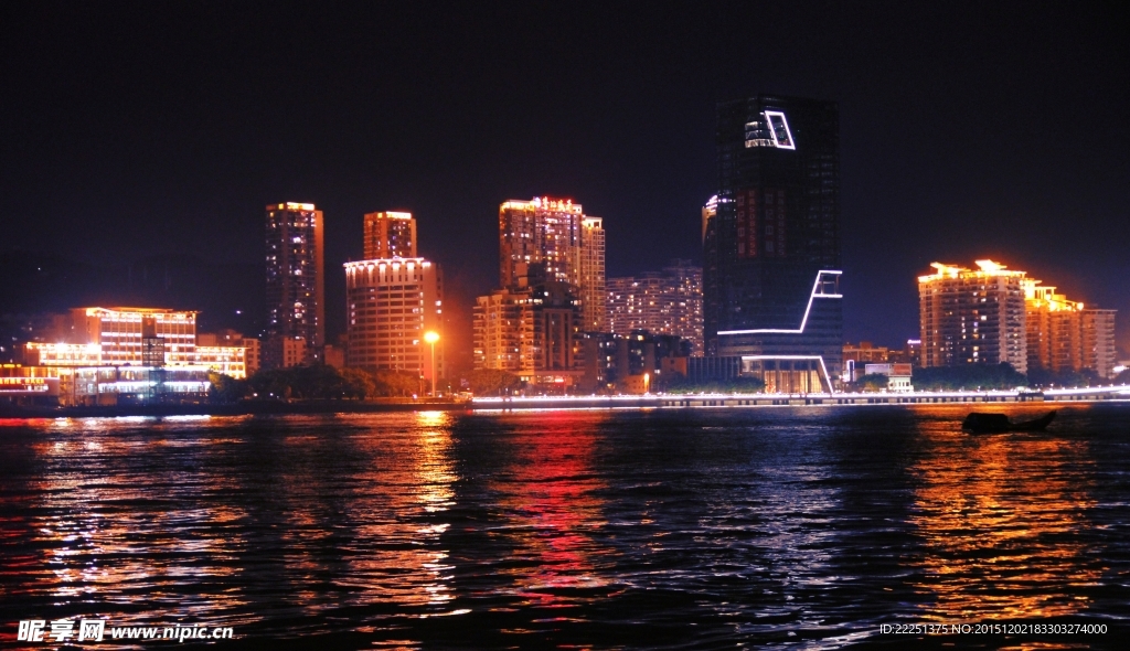 厦门鼓浪屿美丽夜景