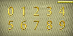 烫金金属立体字模板