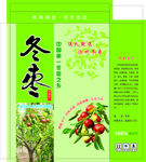 冬枣礼盒包装设计（展开图）