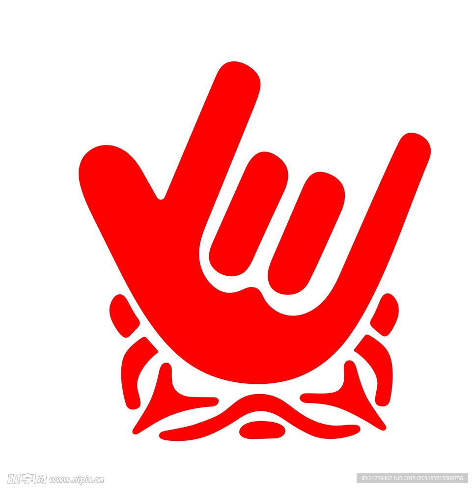 手