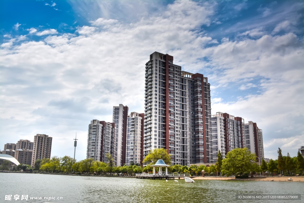高层住宅楼小区