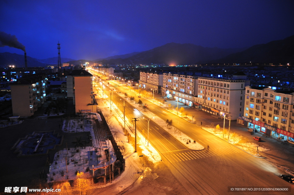 夜间街景