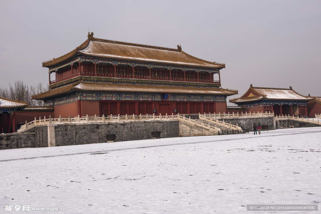 雪色故宫