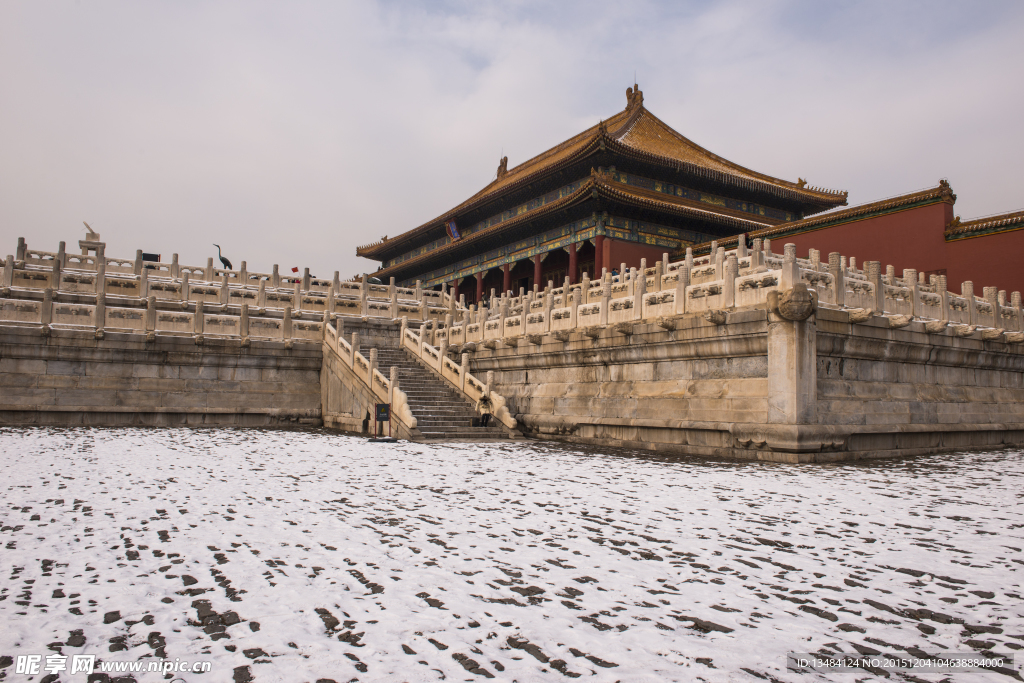 雪色故宫