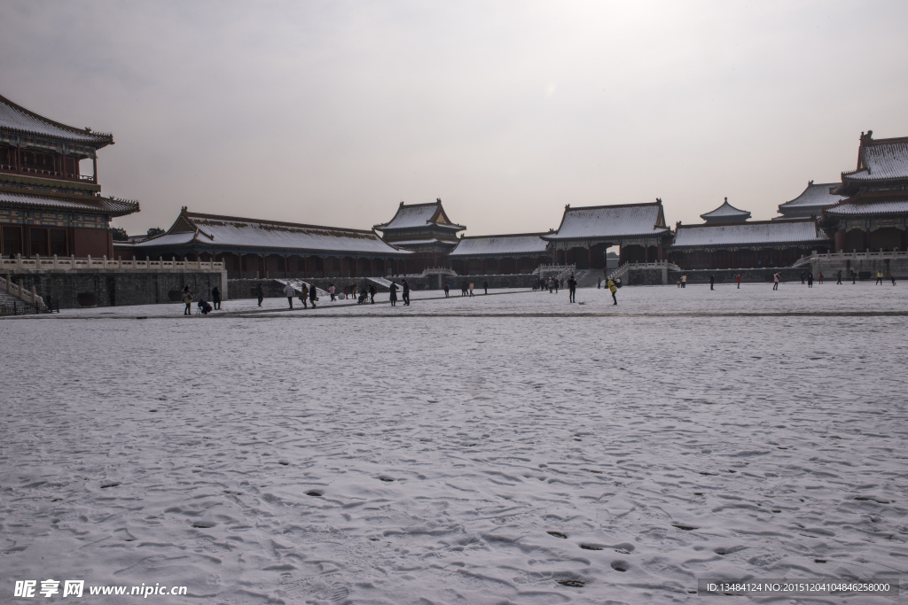 雪色故宫