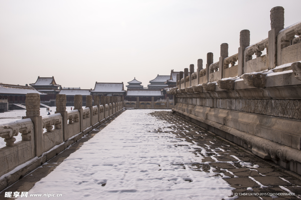 雪色故宫