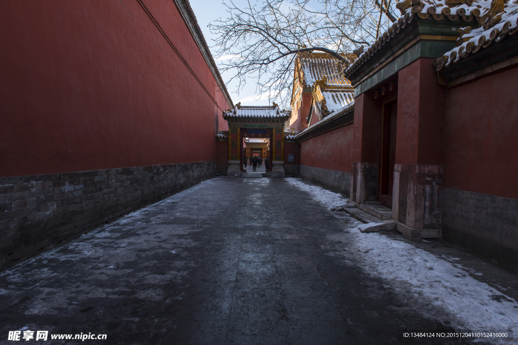 雪色故宫