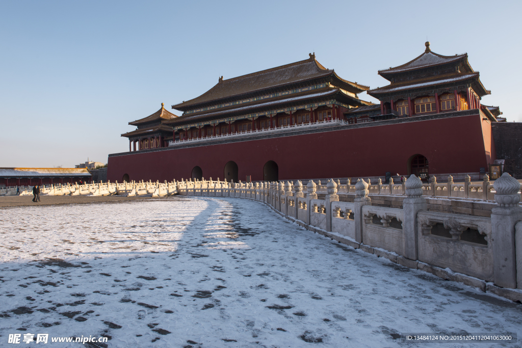 雪色故宫