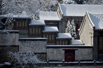 颐和园雪后一角