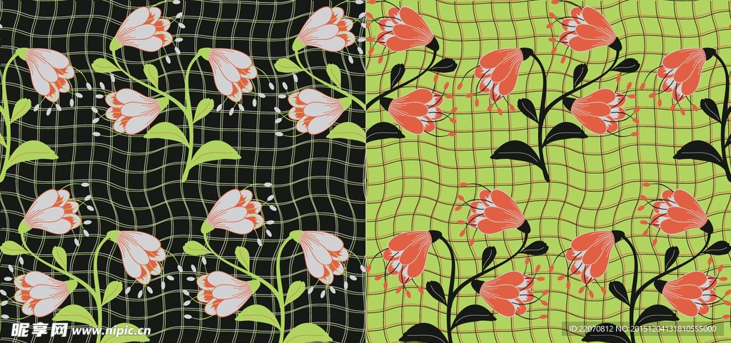 时尚花纹