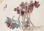 清 任颐 花卉图册
