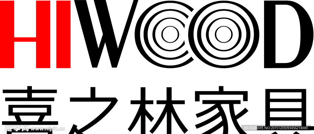 喜之林家具log
