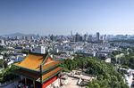 城市建筑鸟瞰