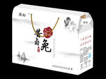 酱卤兔包装盒展开图