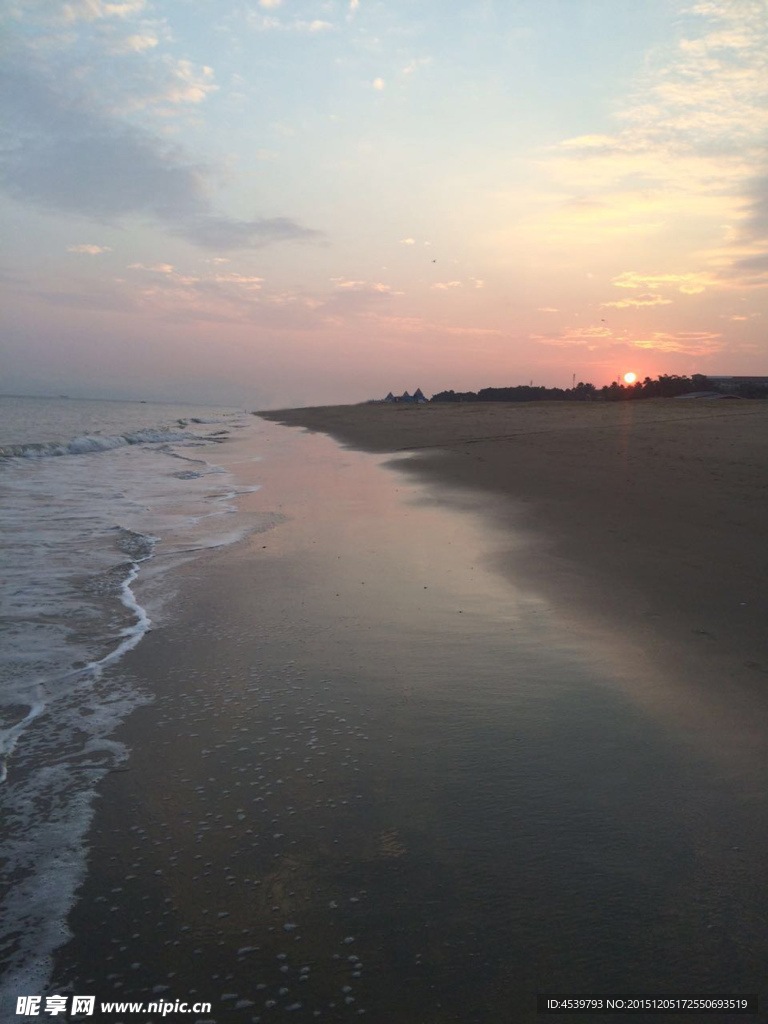 海边 夕阳美景